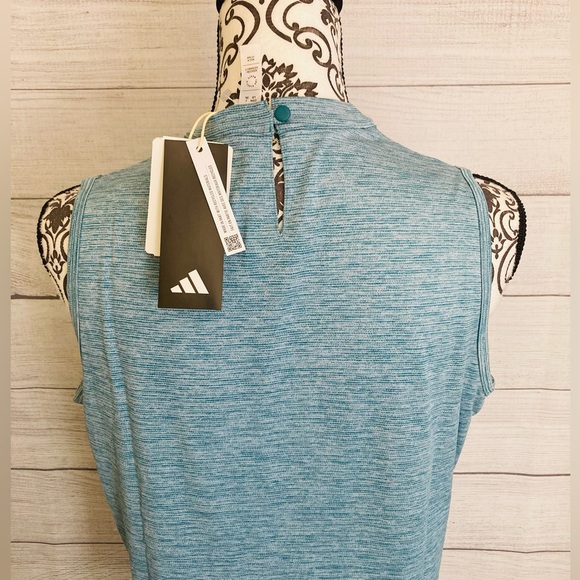 Adidas | NWT Women’s Athletic High Neck Sleeveless Top - Picture 4 of 8